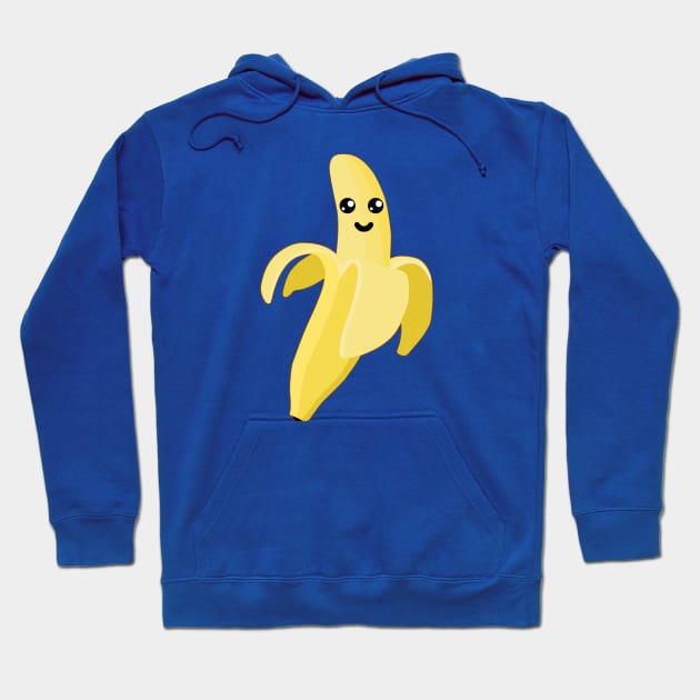 Cute Kawaii Banana fruit Hoodie by Cute Tees Kawaii